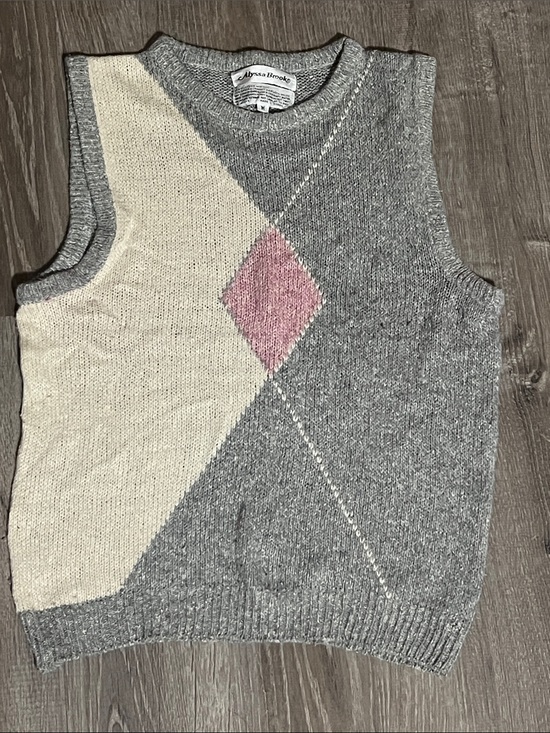 Alyssa Brooke Jackets & Blazers - Vintage Alyssa Brooke Silk Sweater Vest